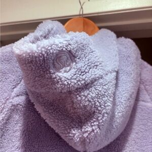 Lululemon - Scuba Oversized Half Zip Fleece Hoodie (Faint Lavender)